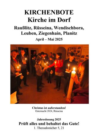 Kirchenbote April/Mai 2025