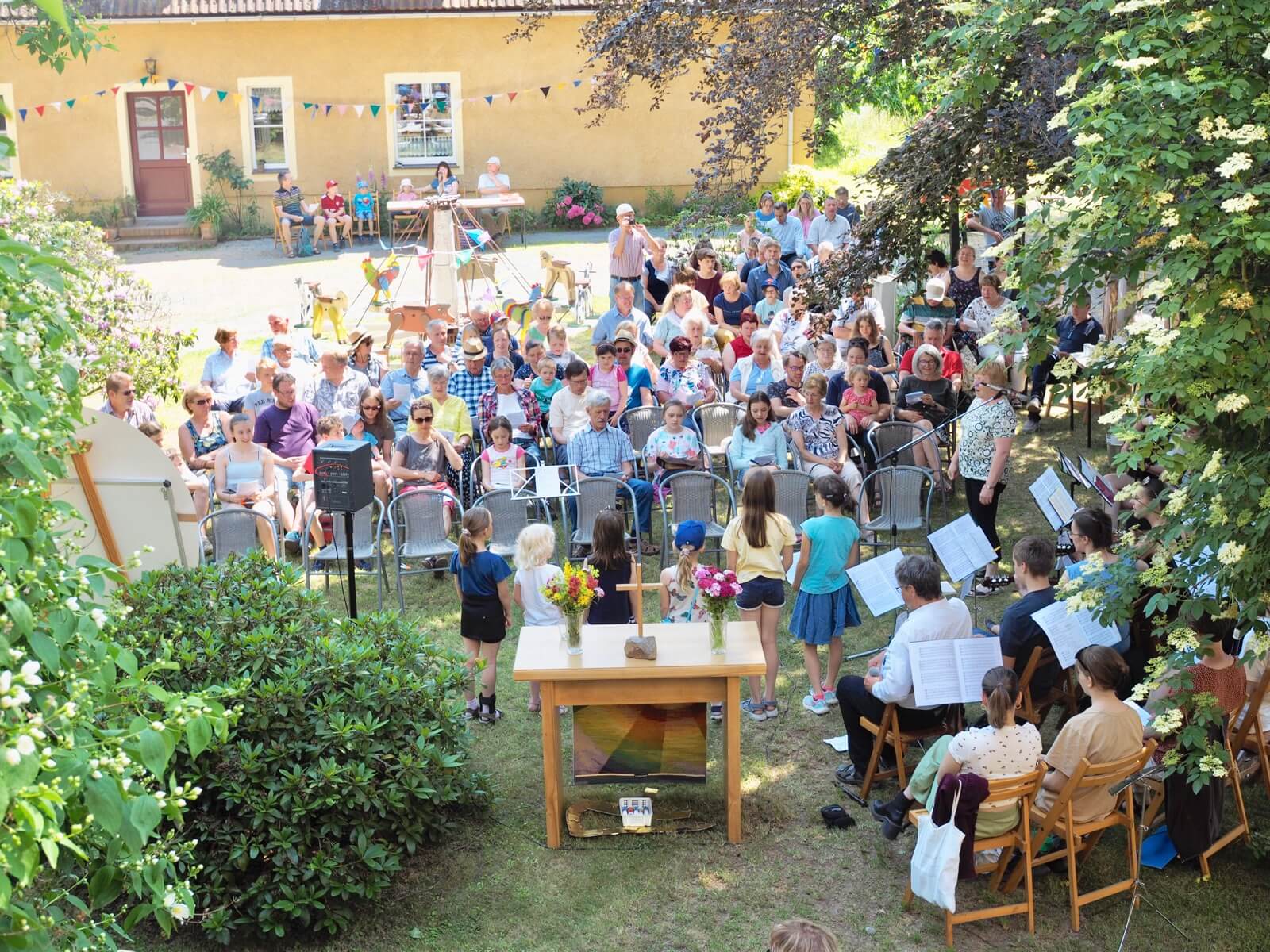 Startgottesdienst zum Kirchgemeindefest