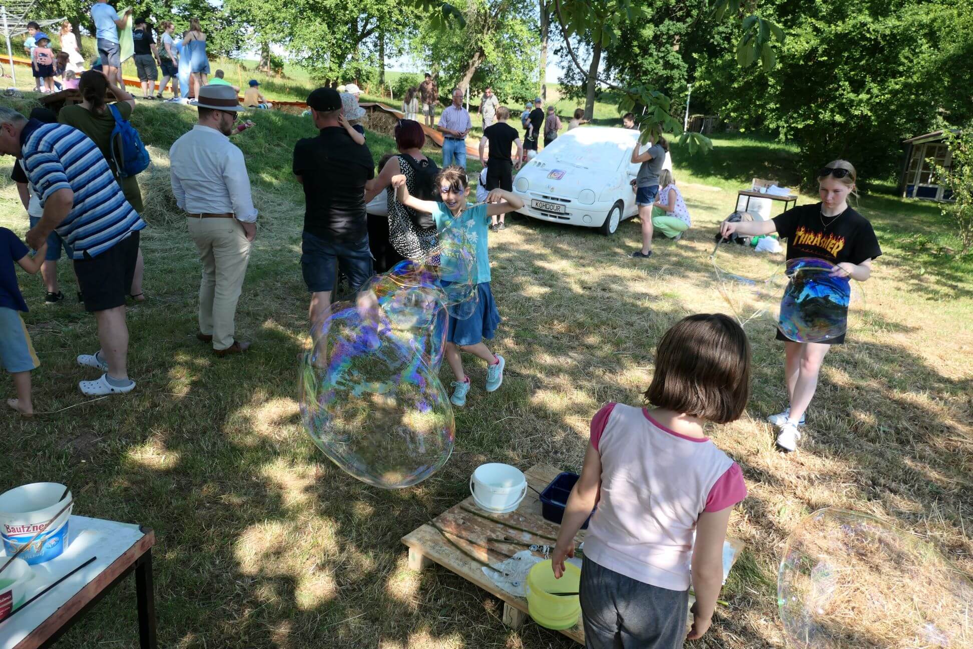 Buntes Treiben zum Kirchgemeindefest