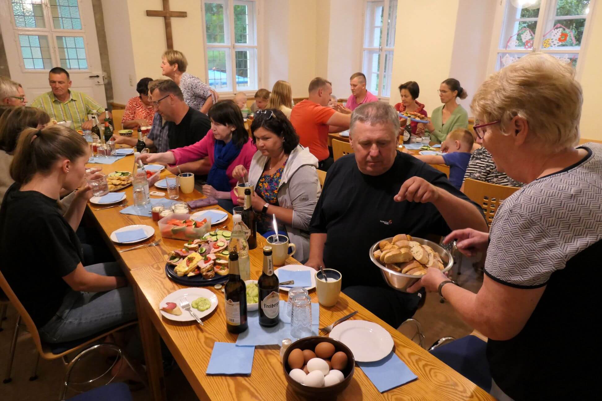 Begrüßung unserer Partnergemeinde aus Vilaka (Lettland)