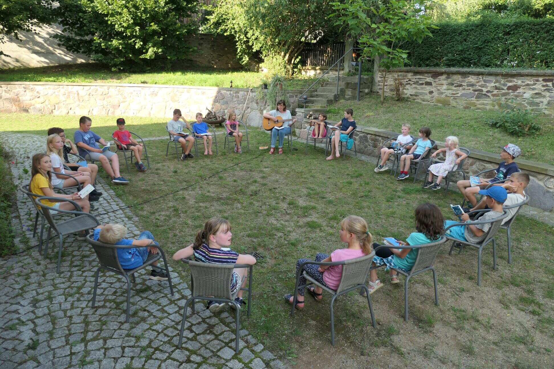 Zelten mit Christenlehre in Rüsseina - Große Runde