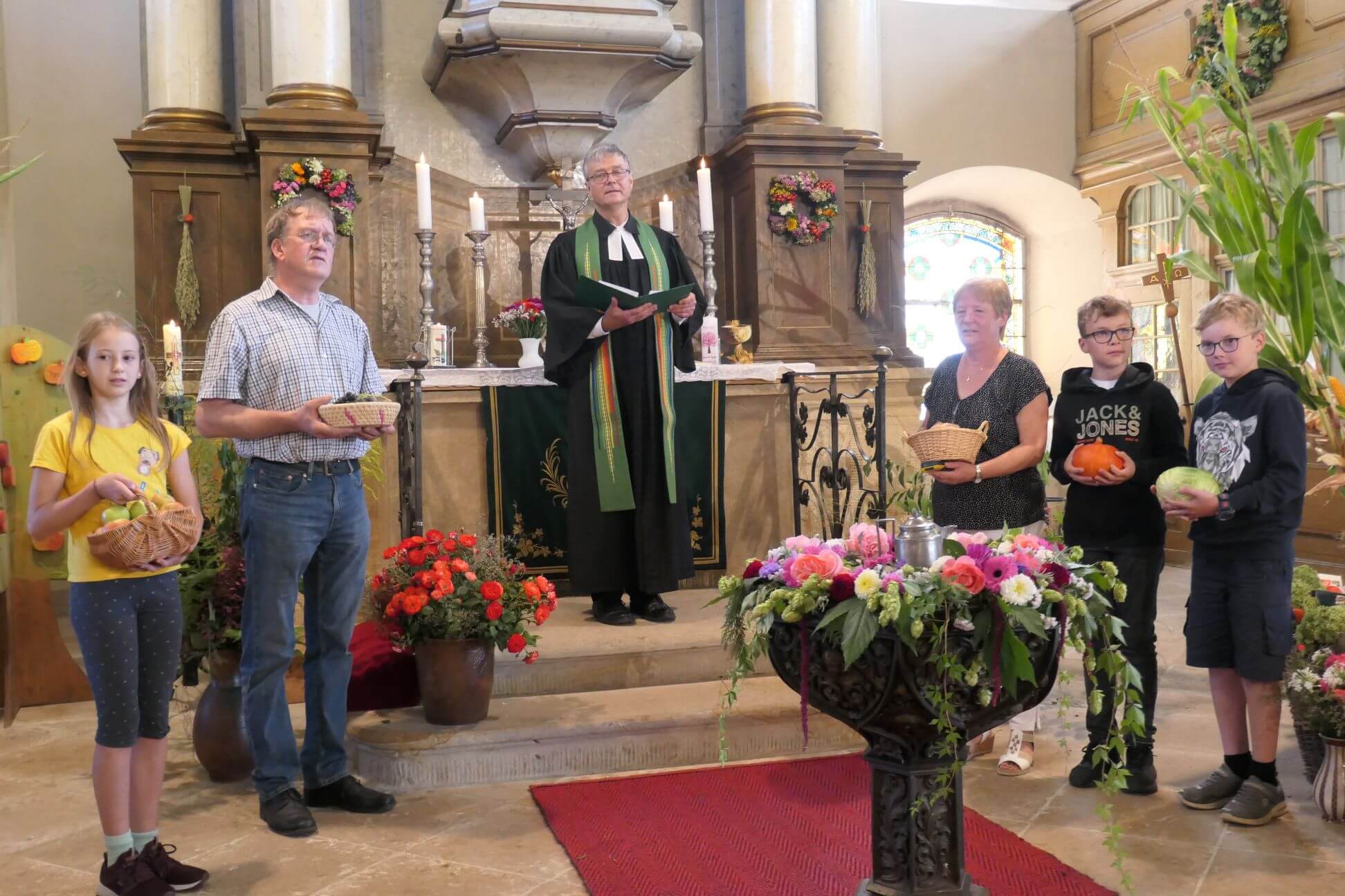 Erntedankfest 2023 in Rüsseina