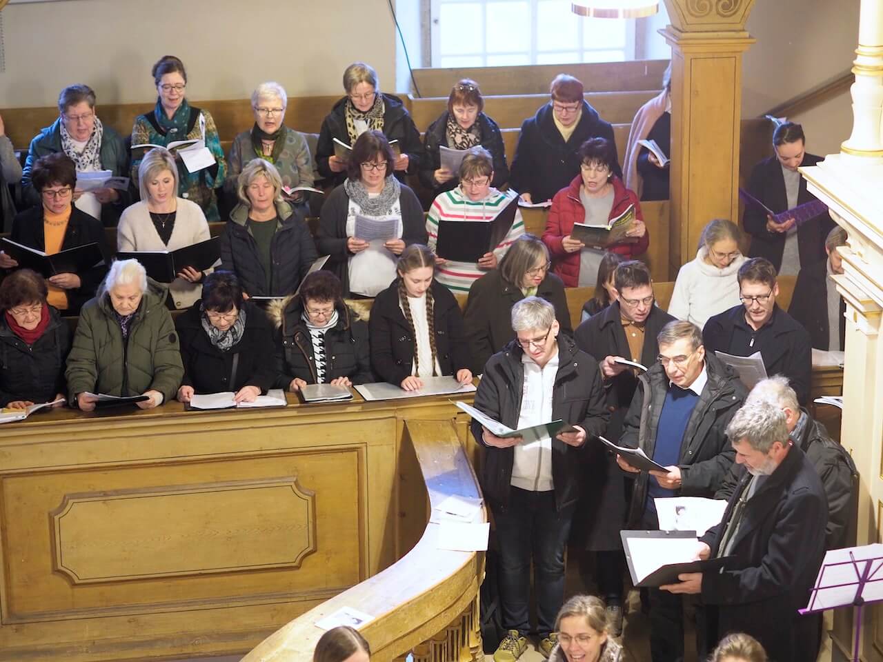 Einklang der Kirchenchöre Rüsseina und Leuben