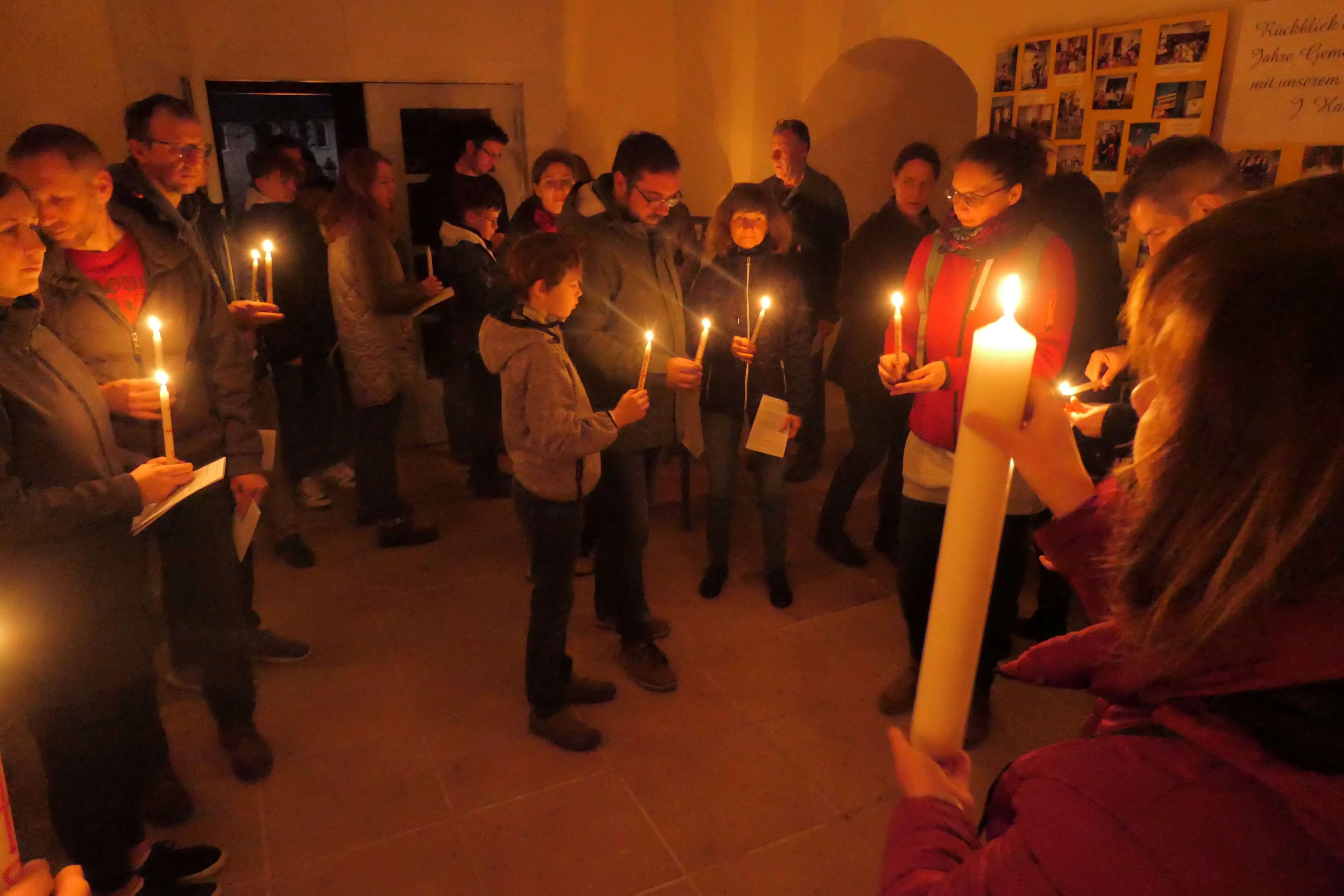 Zur Ostermette 2024 in Rüsseina
