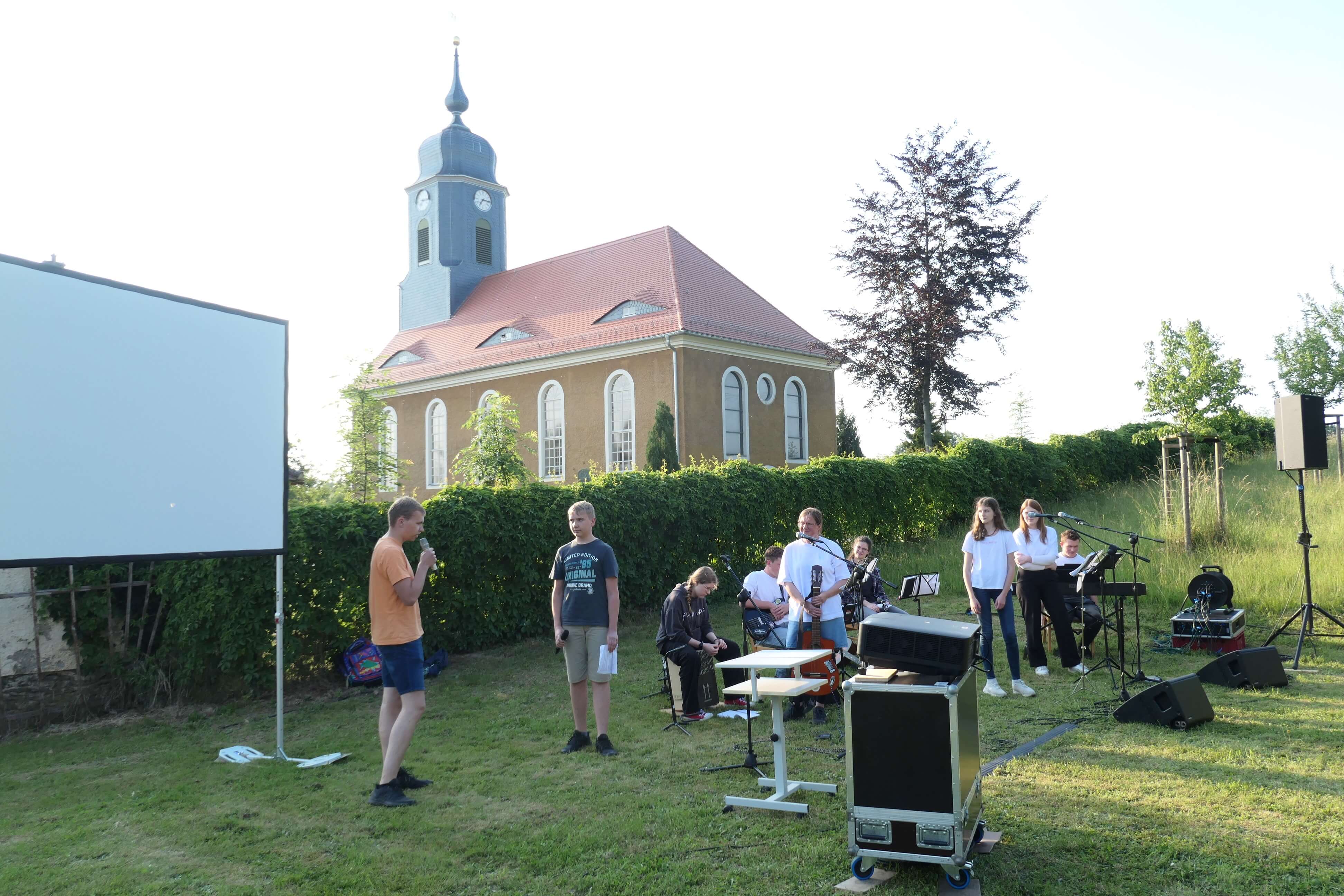 Jugendgottesdienst in Wendischbora