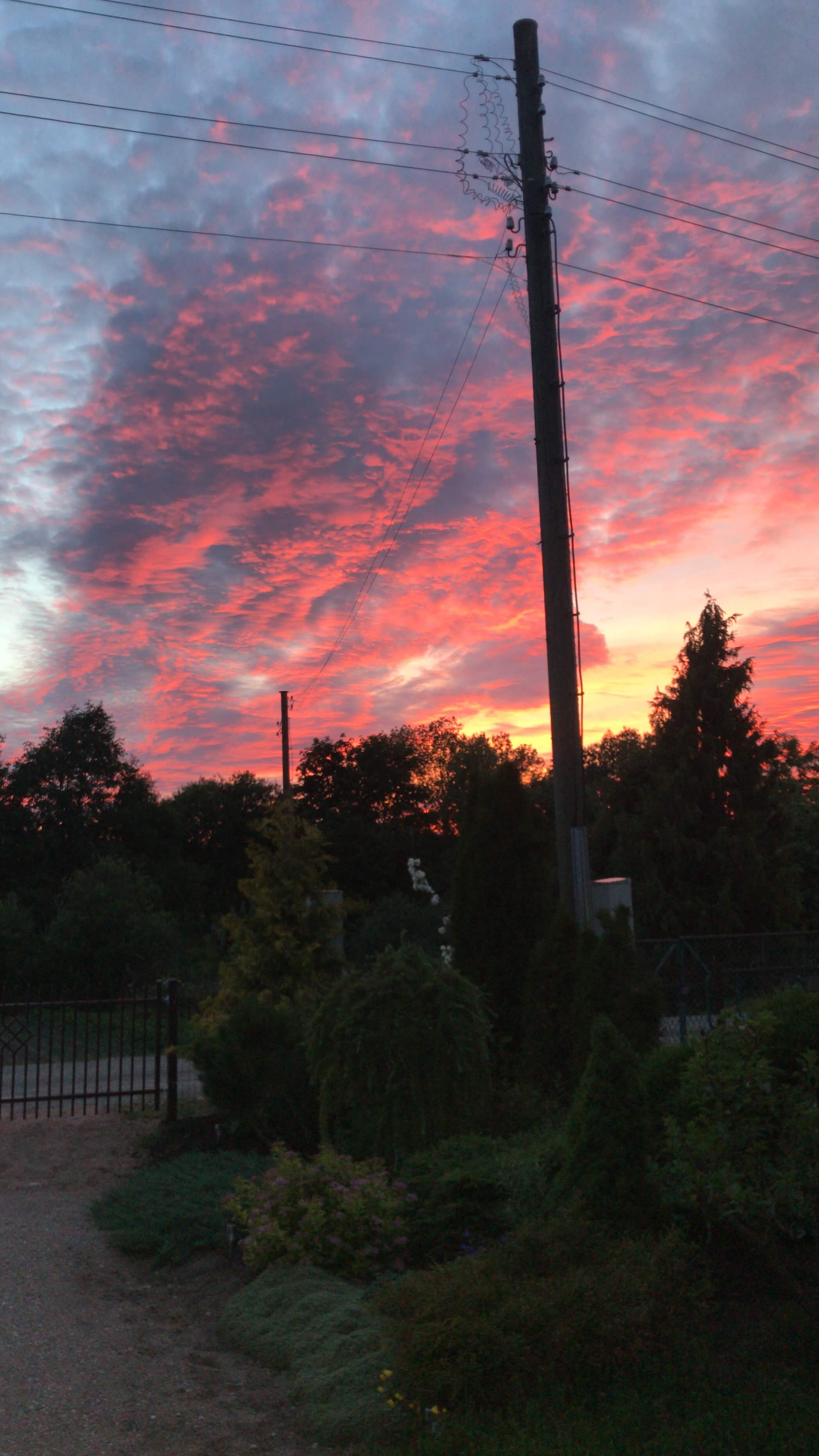 Abendstimmung in Vilaka
