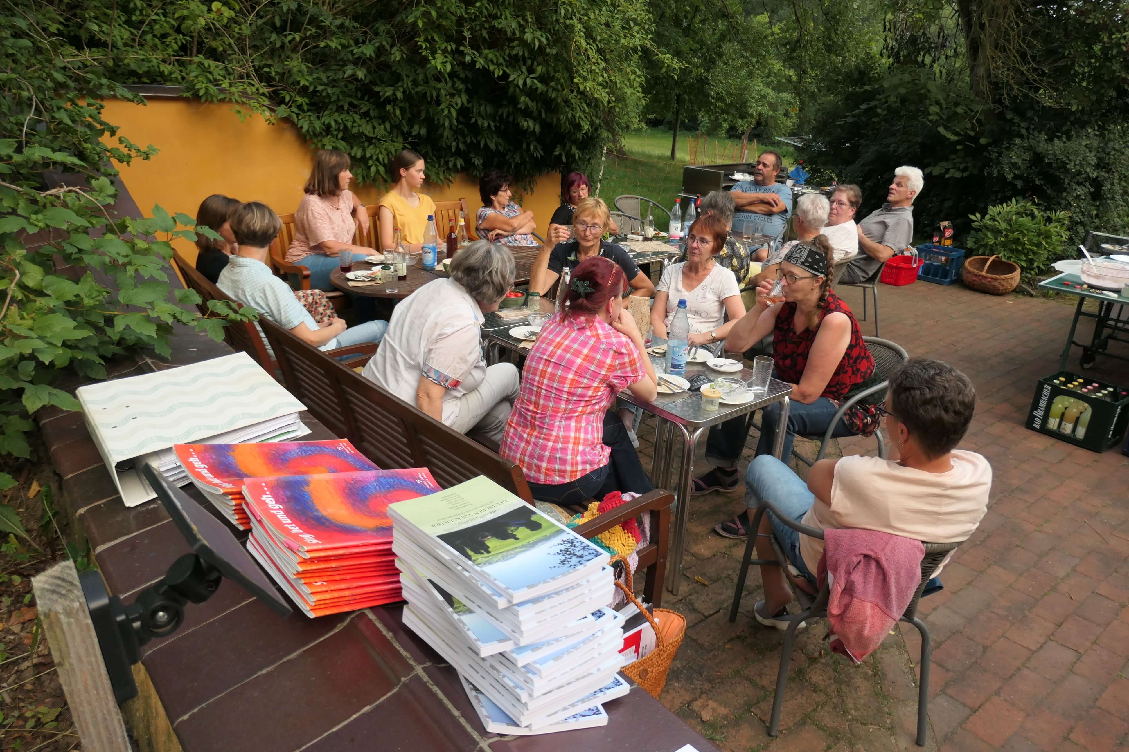 Geselliges Beisammensein zum Chorprobenstart