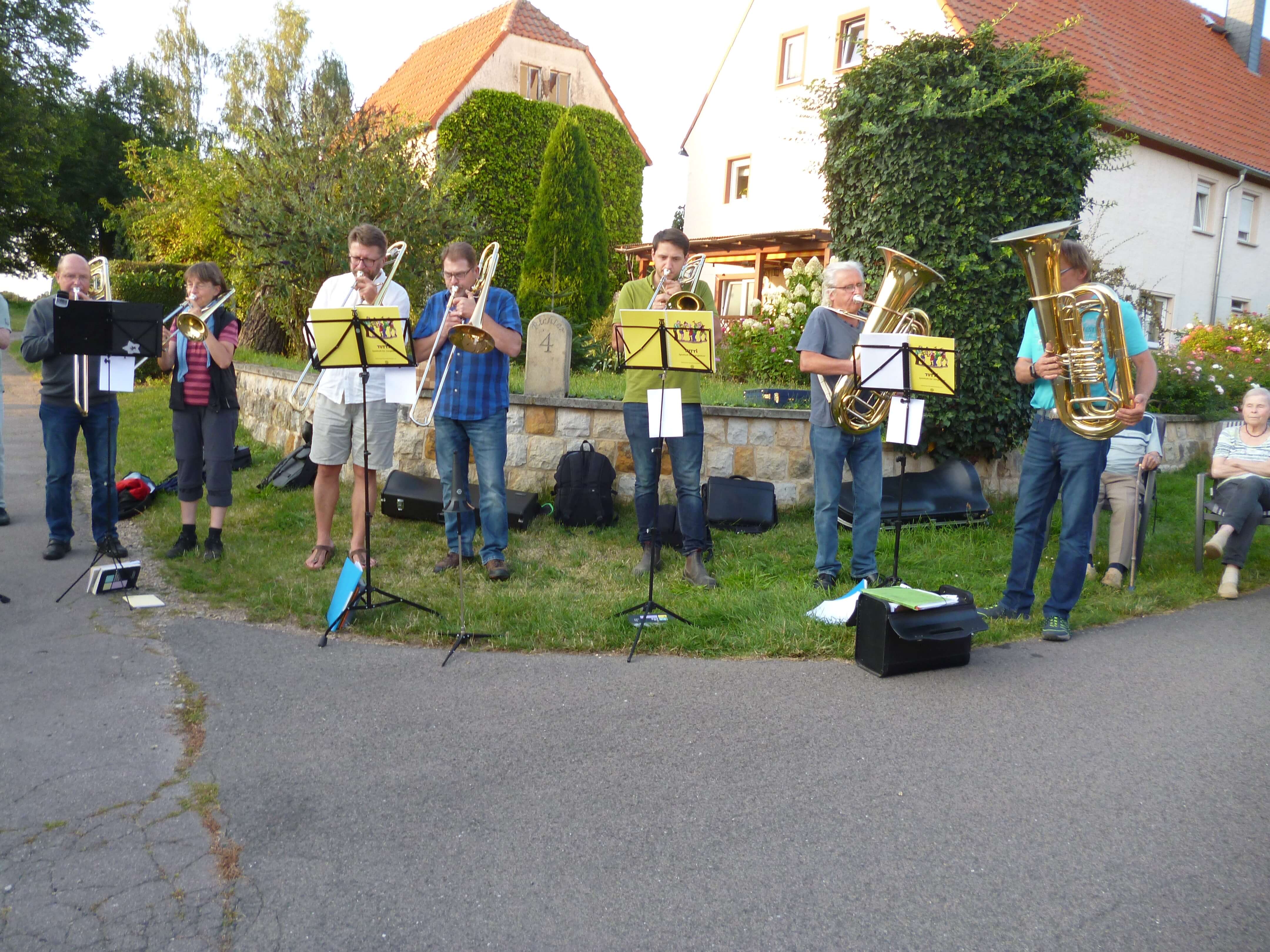 Der Posaunenchor on Tour in Mettelwitz