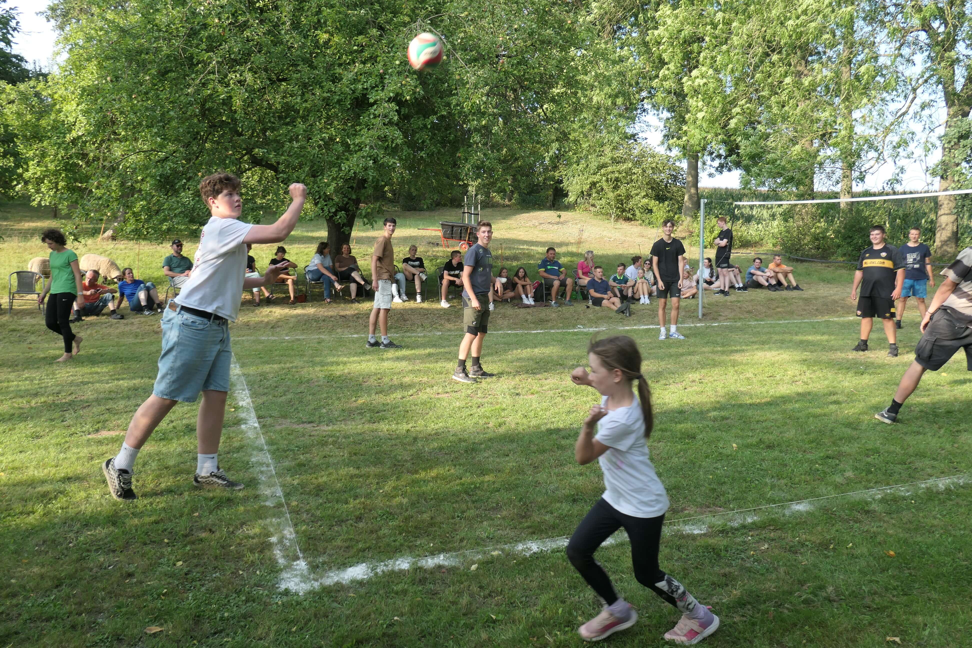 Volleyballturnier in Rüsseina