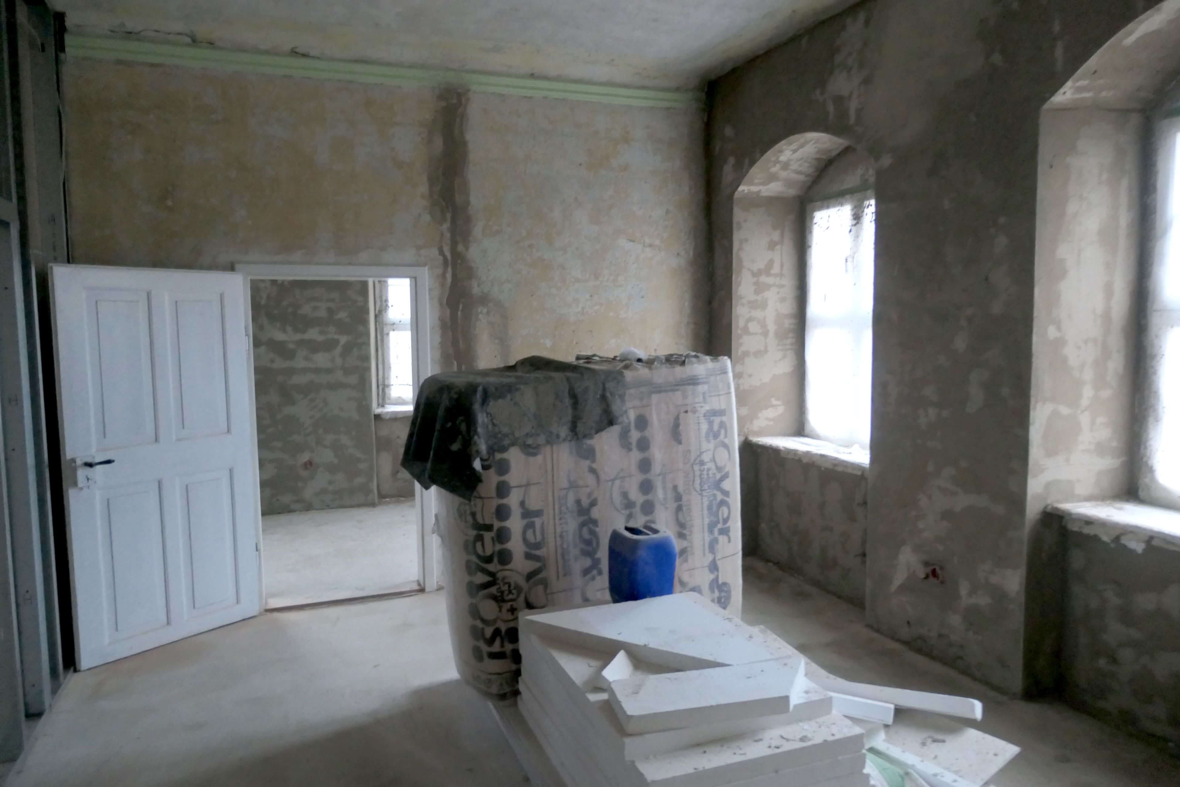 Renovierung Pfarrwohnung Rüsseina - Baustelle