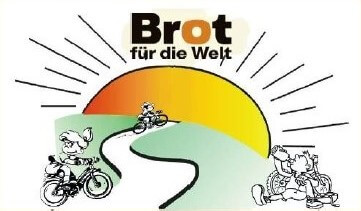 Fahrradrallye zugunsten "Brot für die Welt"